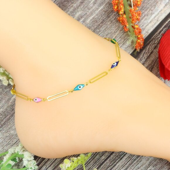 "Elegant Handmade Anklet – Delicate Jewelry for Women, MAR091394 - Picture 10 of 10